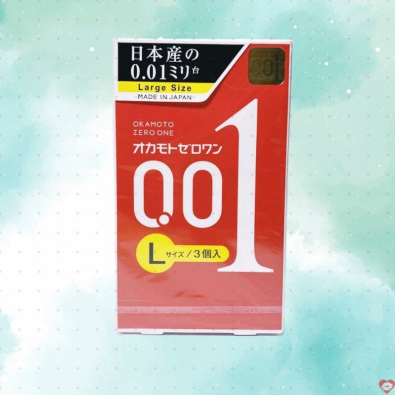 Bao cao su 0.01 Size lớn Okamoto siêu mỏng truyền nhiệt nhanh an toàn 