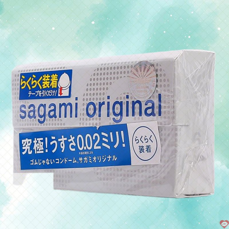Bao cao su siêu mỏng SAGAMI 0.02 cảm giác thật trọn vẹn nhanh 