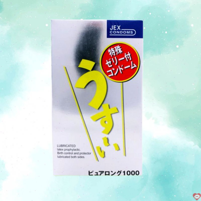 Bao cao su Jex Usui Pure Long chống xuất tinh sớm tăng khoái cảm 