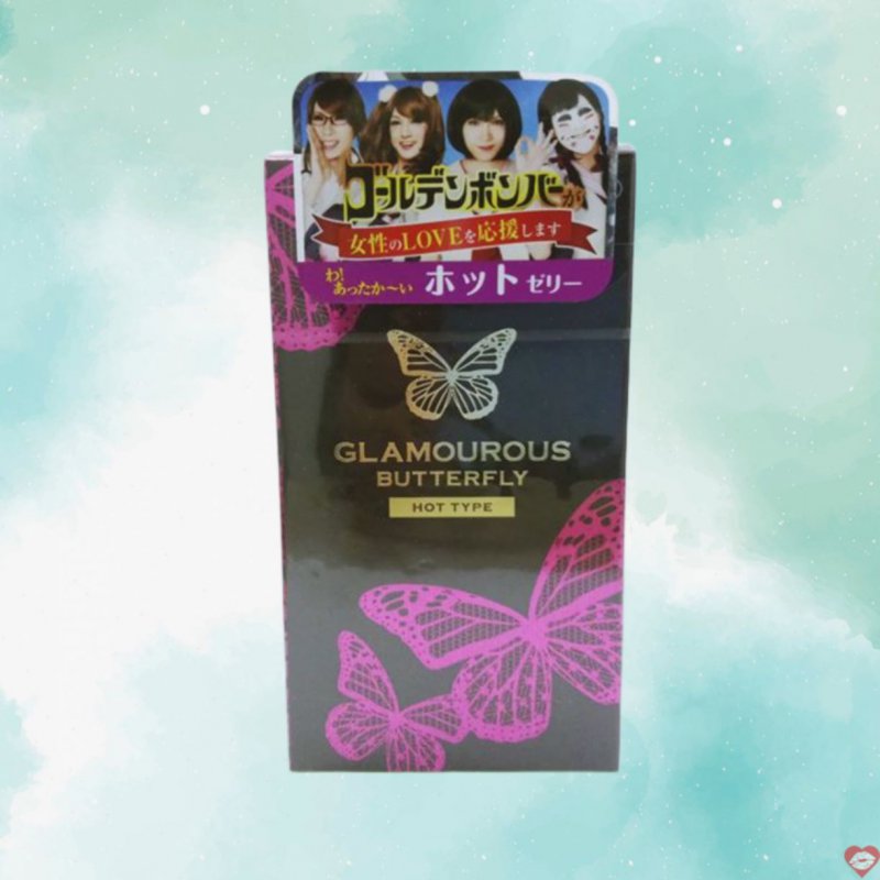 Bao cao su Jex Glamourous Butterfly Hot Type cao cấp cảm giác ấm áp 