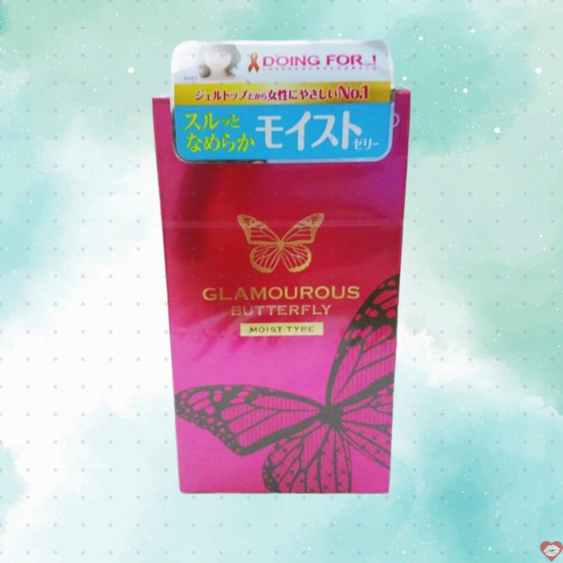 Bao cao su Jex Glamourous Butterfly mỏng siêu trơn cực khoái 