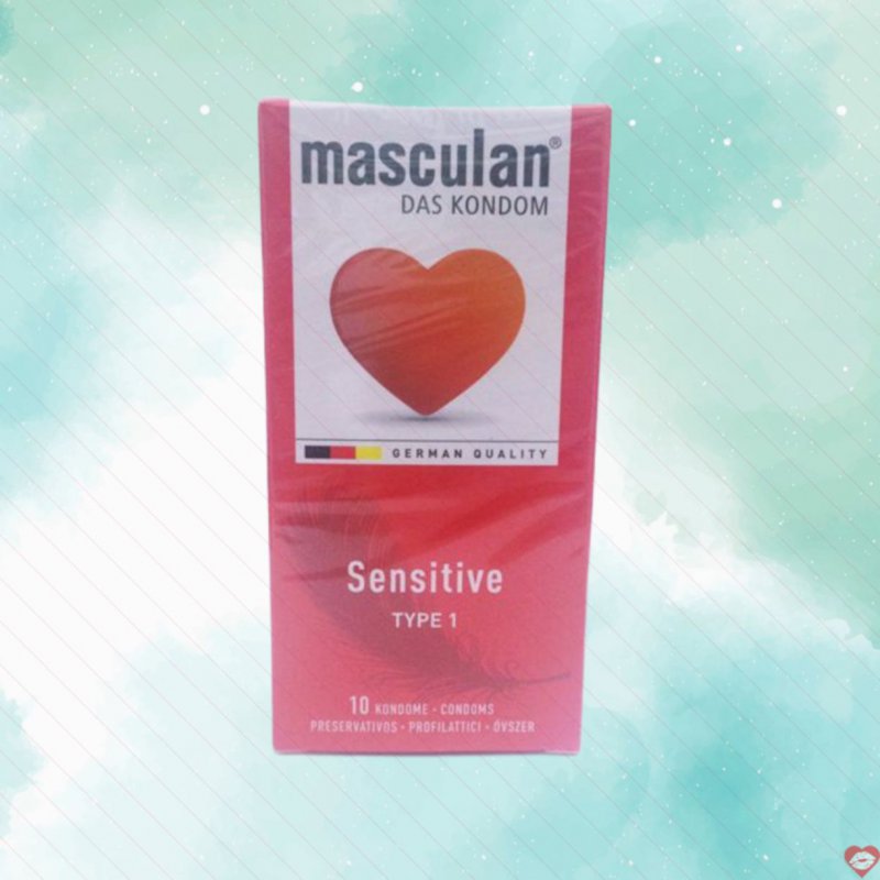 Bao cao su Masculan Sensitive Đức siêu mỏng an toàn tuyệt vời 