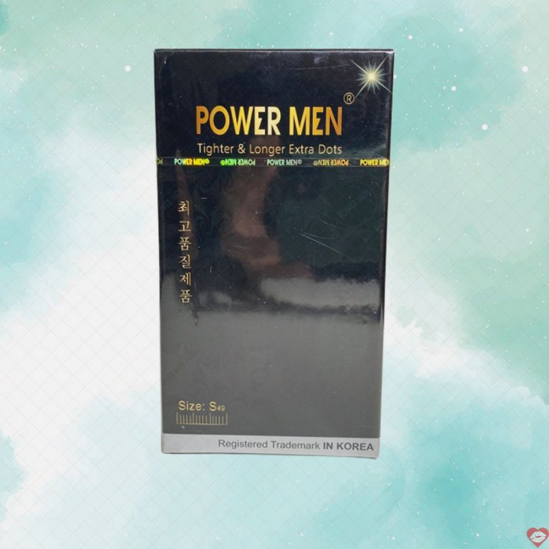 Bao cao su size nhỏ gai nổi kéo dài thời gian Power Men chính hãng 