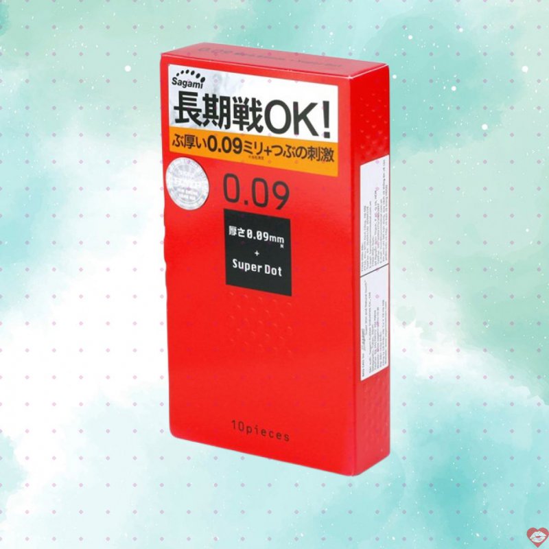 Bao cao su Sagami Super Dot siêu gai kích thích khoái cảm 