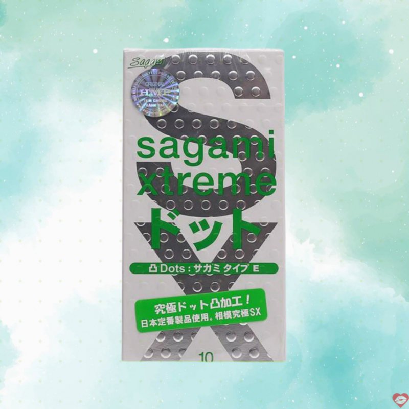 Bao cao su SAGAMI Xtreme White gai tăng cảm giác an toàn giá tốt 