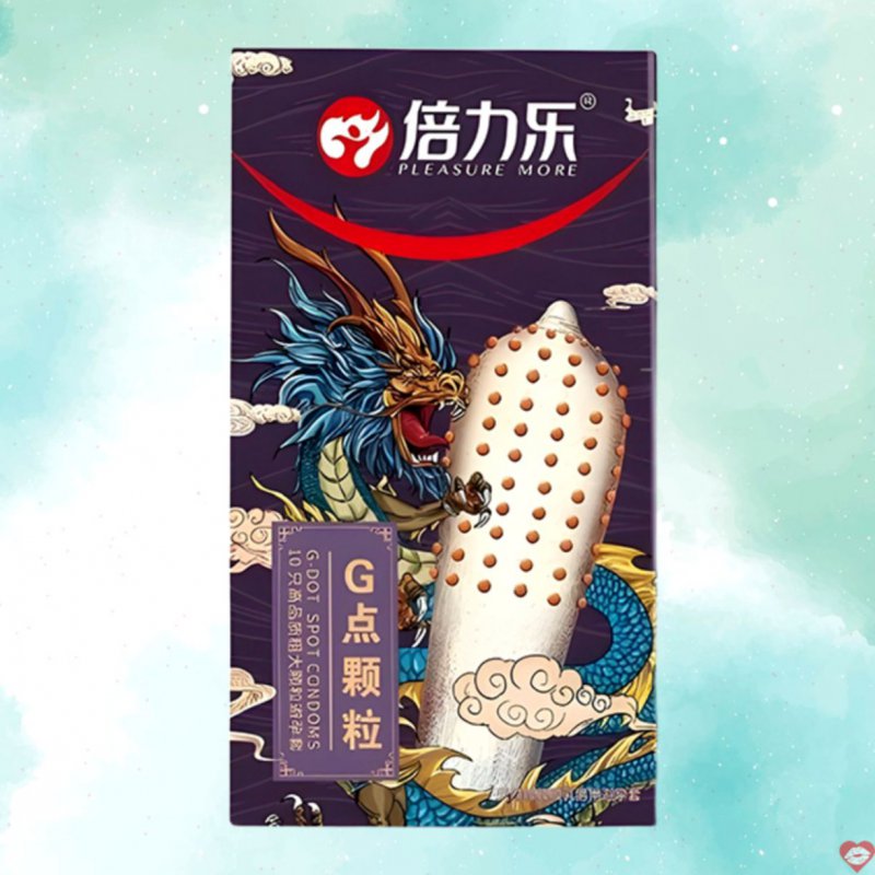 Bao cao su siêu gai G-DOT SPOT 520 HBM hộp 10 chất lượng kích thích cực mạnh 