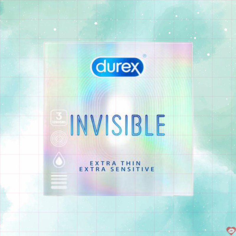 Bao cao su Durex siêu mỏng nhạy cảm tăng khoái cảm an toàn 