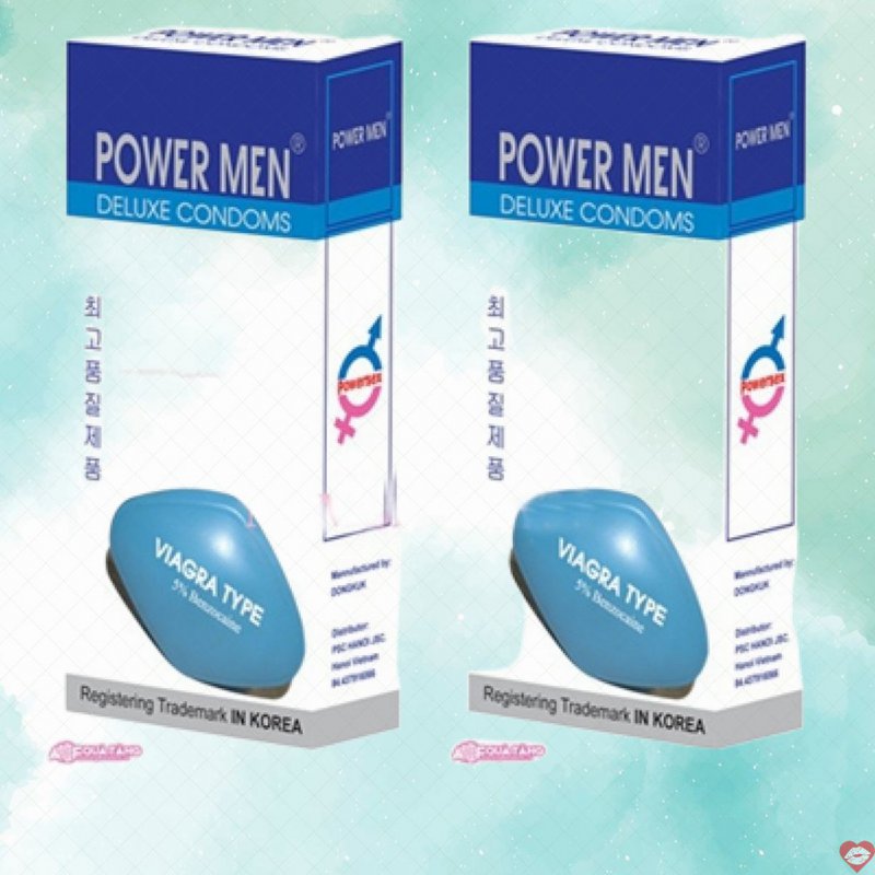 Bao cao su Powermen Viagra