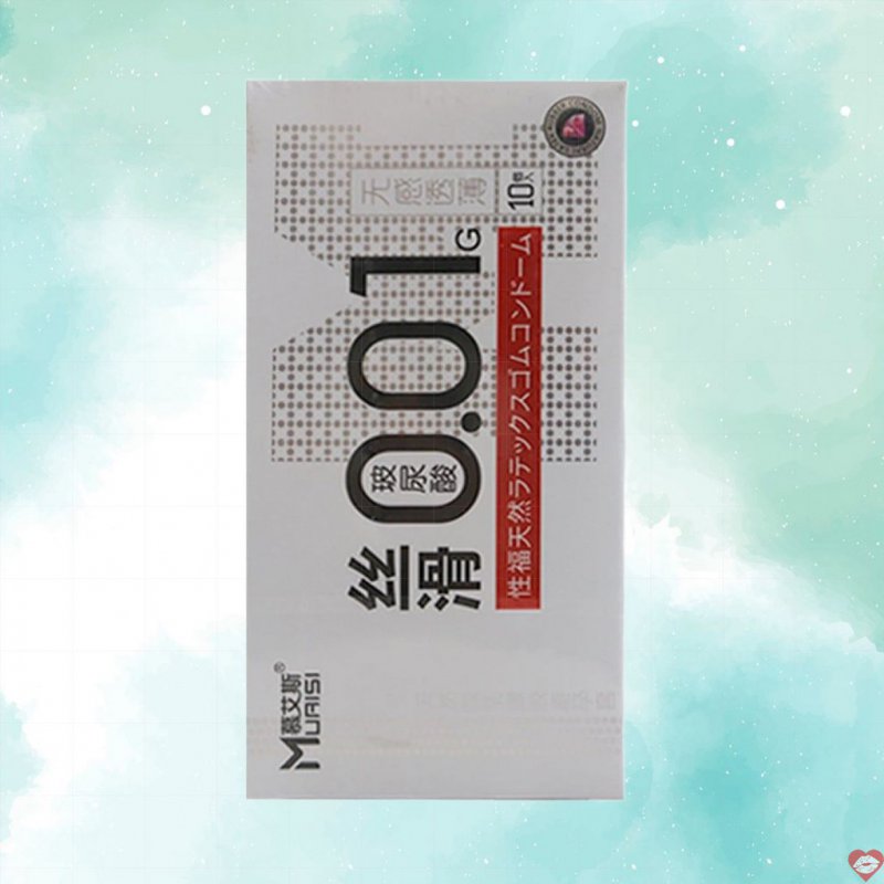 Bao Cao Su Muaisi 0.01 Siêu Mỏng Trắng 10 Cái, Siêu Thấm Nhiệt 