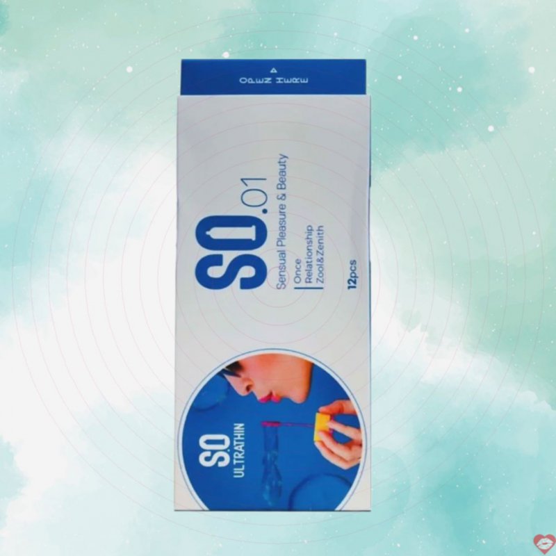 Bao cao su SO Ultrathin siêu mỏng hộp 12 cái truyền nhiệt nhanh 