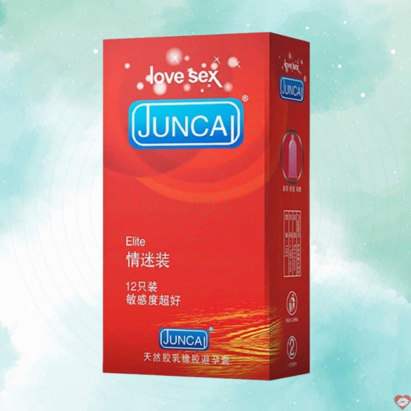 Bao Cao Su Juncai Elite Ôm Sát Truyền Nhiệt Nhanh Hộp 12 Cái 