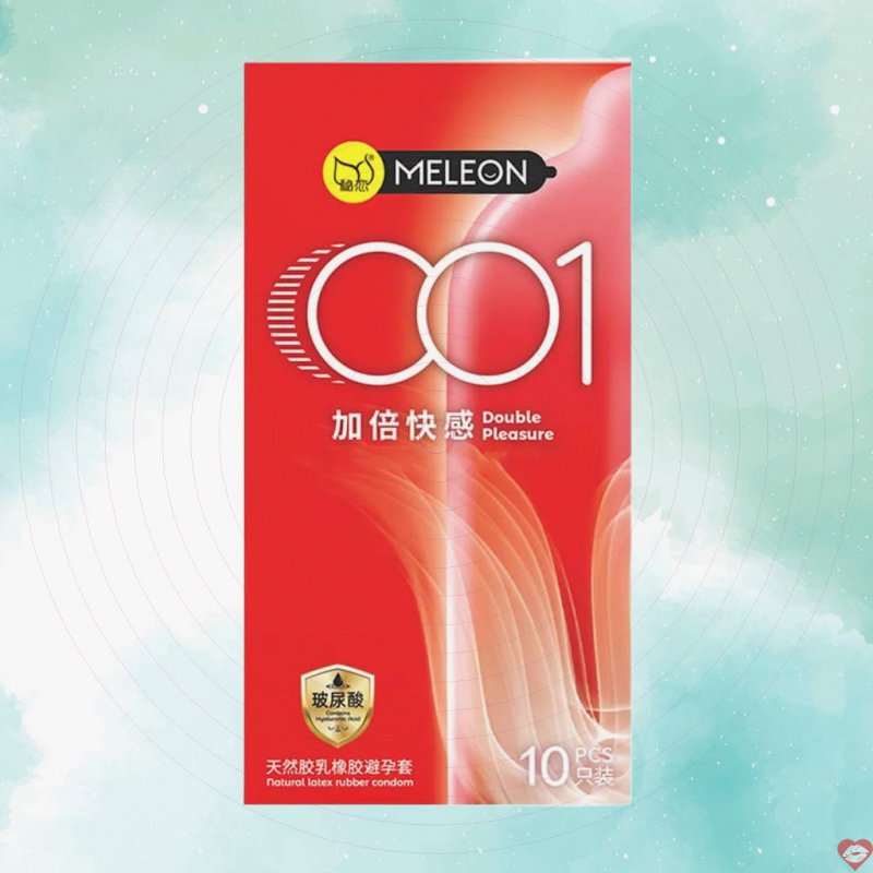 Bao cao su Meleon 001 siêu mỏng gel bôi trơn nhiều hộp 10 cái 