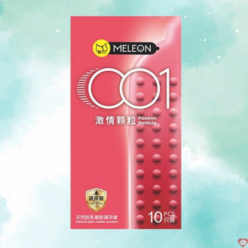 Bao cao su Meleon 001 siêu mỏng hạt nổi hộp 10 kích thích 