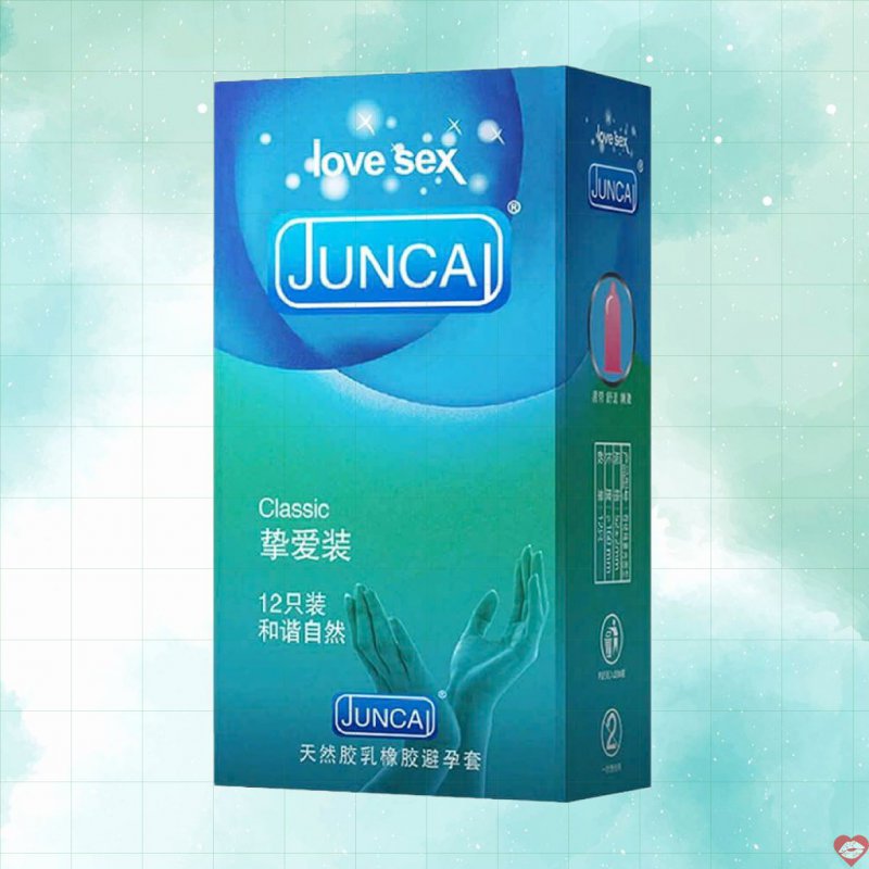 Bao cao su Juncai Classic mềm mỏng an toàn hộp 12 cái giá tốt 