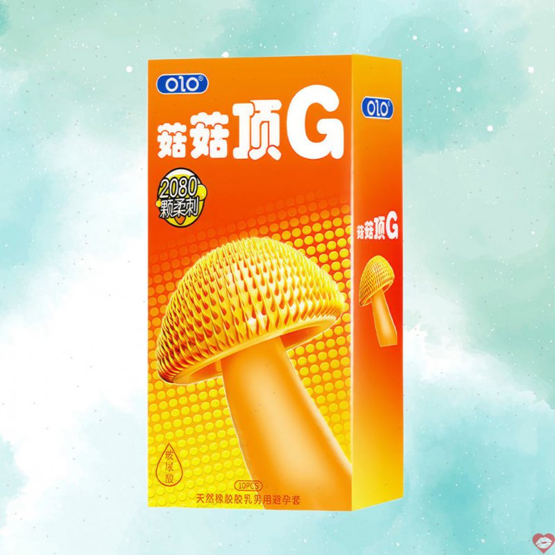 Bao cao su OLO Spike G 2080 gai mềm Hộp 10 cái an toàn kích thích 