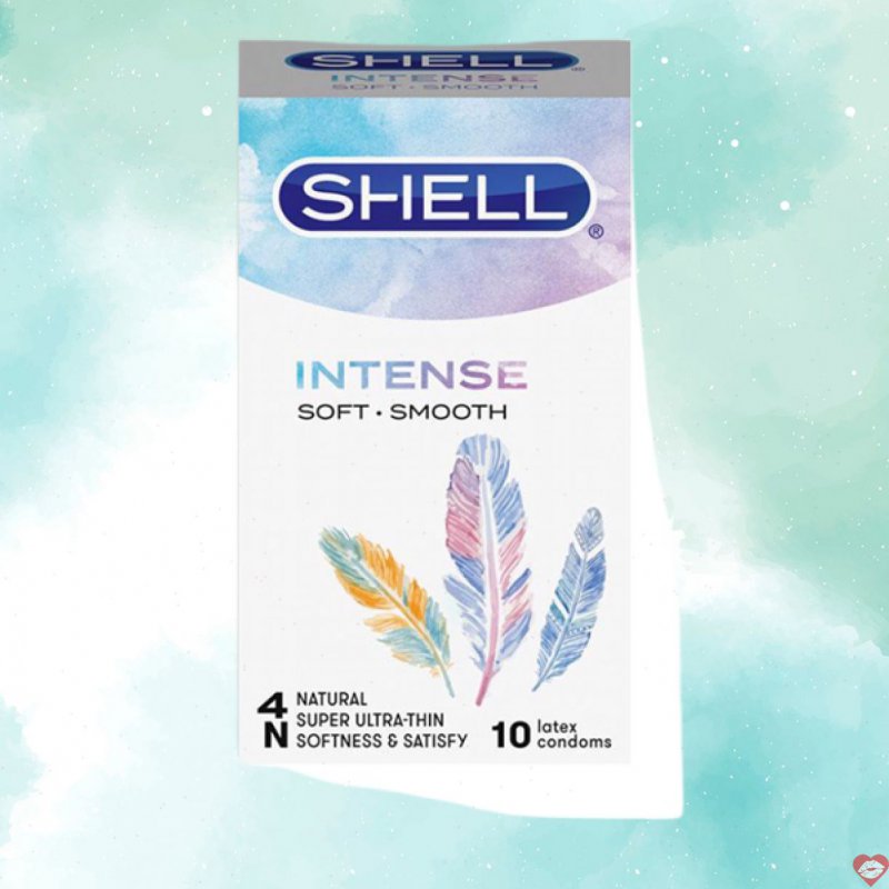 Bao cao su Hàn Quốc Shell Intense siêu mỏng 10s an toàn 