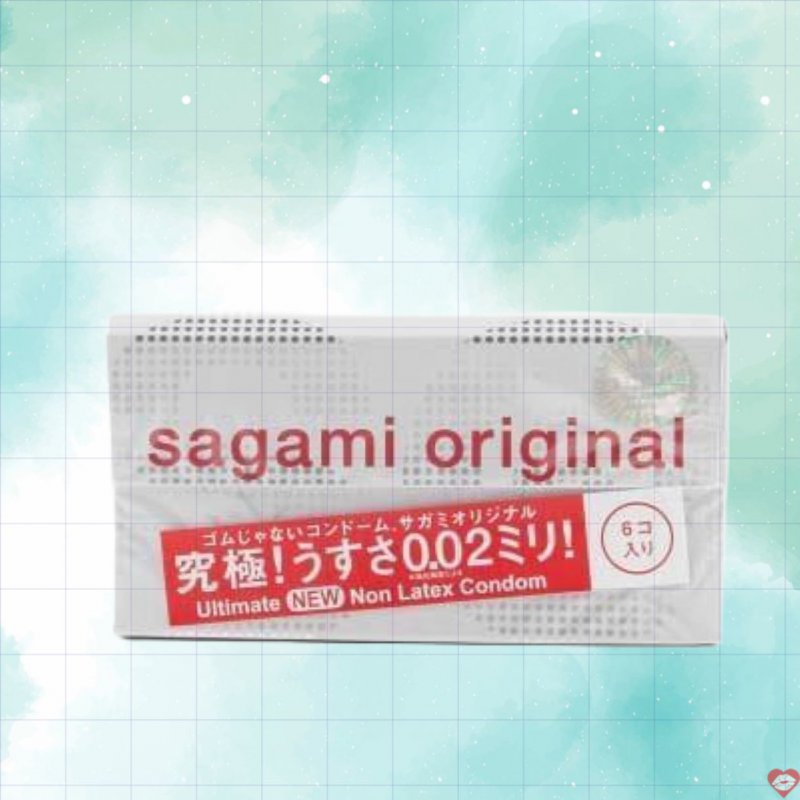 Bao cao su Sagami Original 0.02mm siêu mỏng Nhật Bản hộp 6c giá tốt 