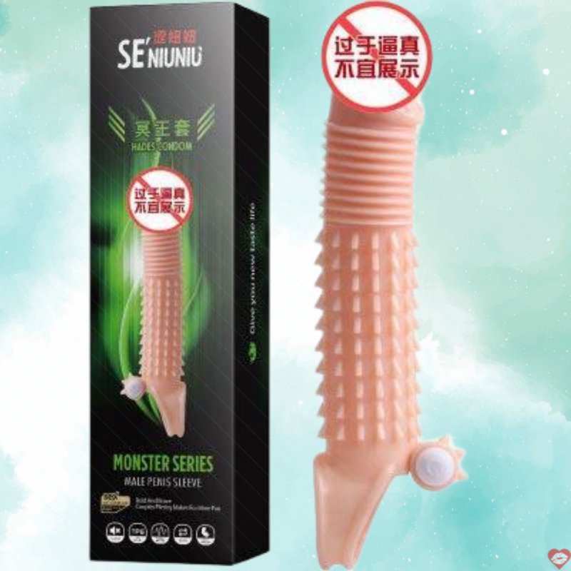 Bao cao su Donden gân gai xoắn rung siêu khủng Monster Series đảm bảo bản lĩnh 