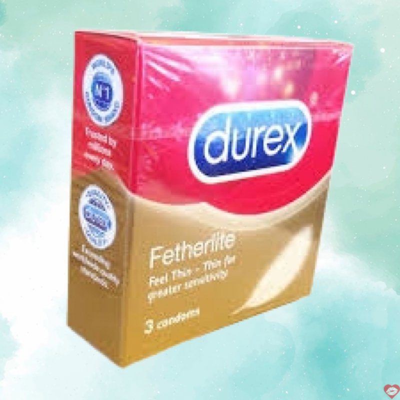 Bao cao su Durex Fetherlite mỏng nhẹ hộp 3 chiếc tăng cảm xúc 