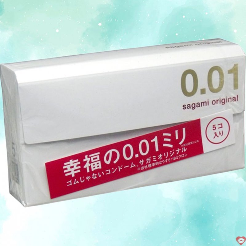 Bao cao su Sagami Original 0.01mm siêu mỏng dùng như không cảm giác thật 