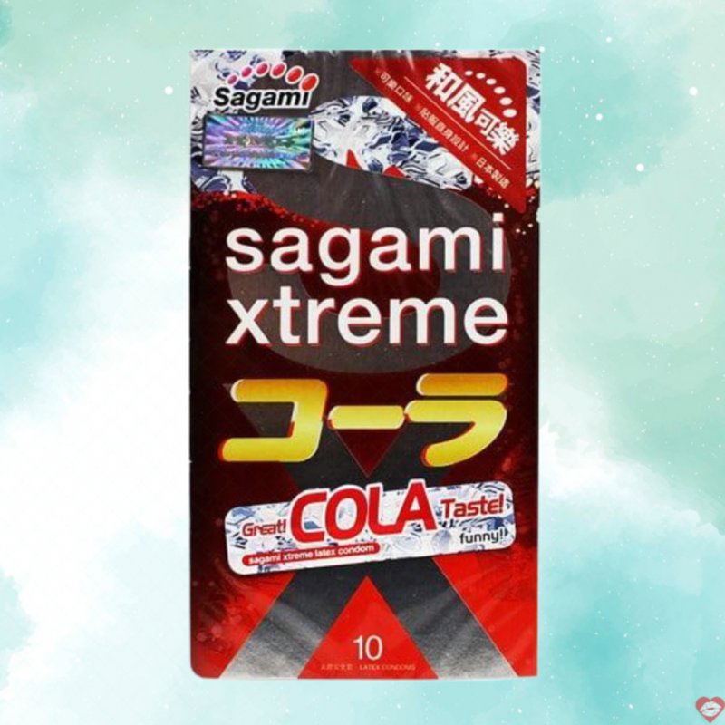 Bao cao su Sagami Xtreme Cola siêu mỏng truyền nhiệt nhanh 