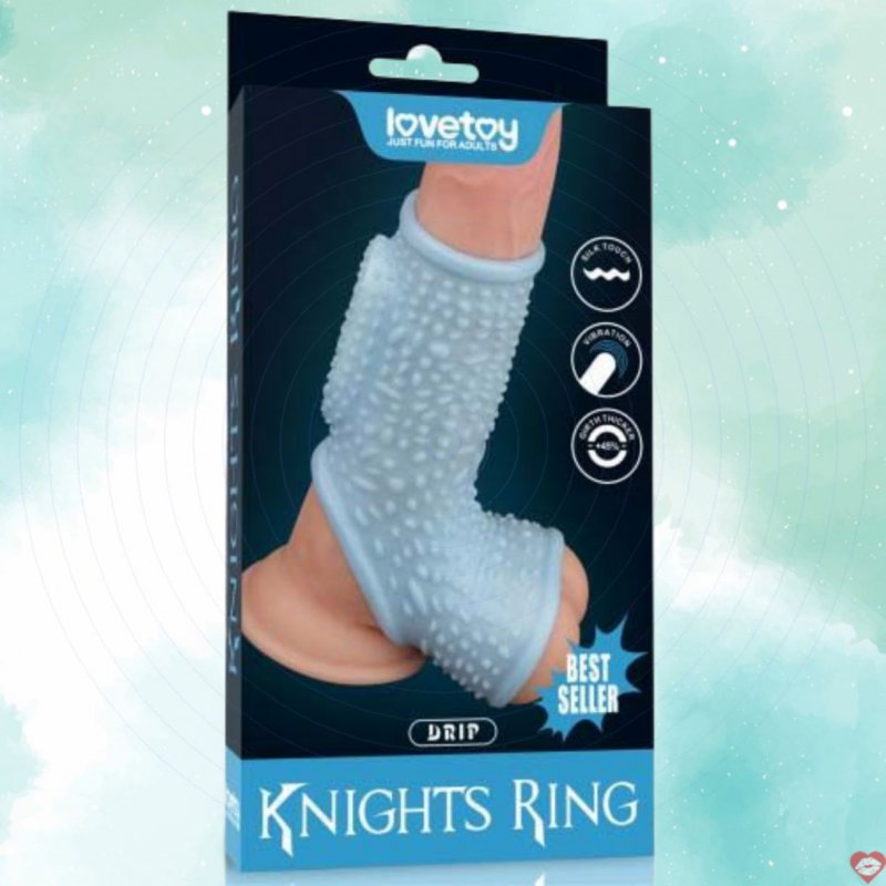 Bao cao su donden thân hở đầu Lovetoy Knights Ring rung