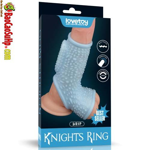 Bao cao su donden Lovetoy Knights Ring rung tăng khoái cảm sành điệu