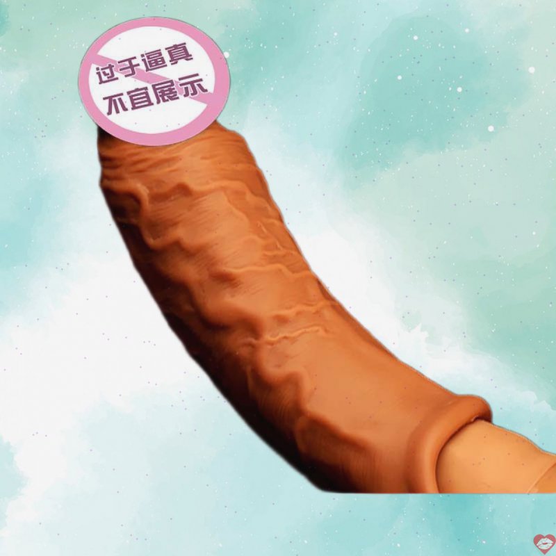 Bao cao su donden Silicone Tyson mềm mại màu da gân nổi