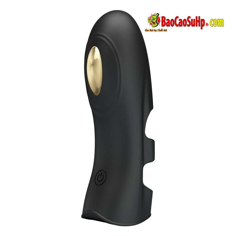 Sextoy ngón tay rung cao cấp Baile Gold 18k Electric Pegasus phóng điện