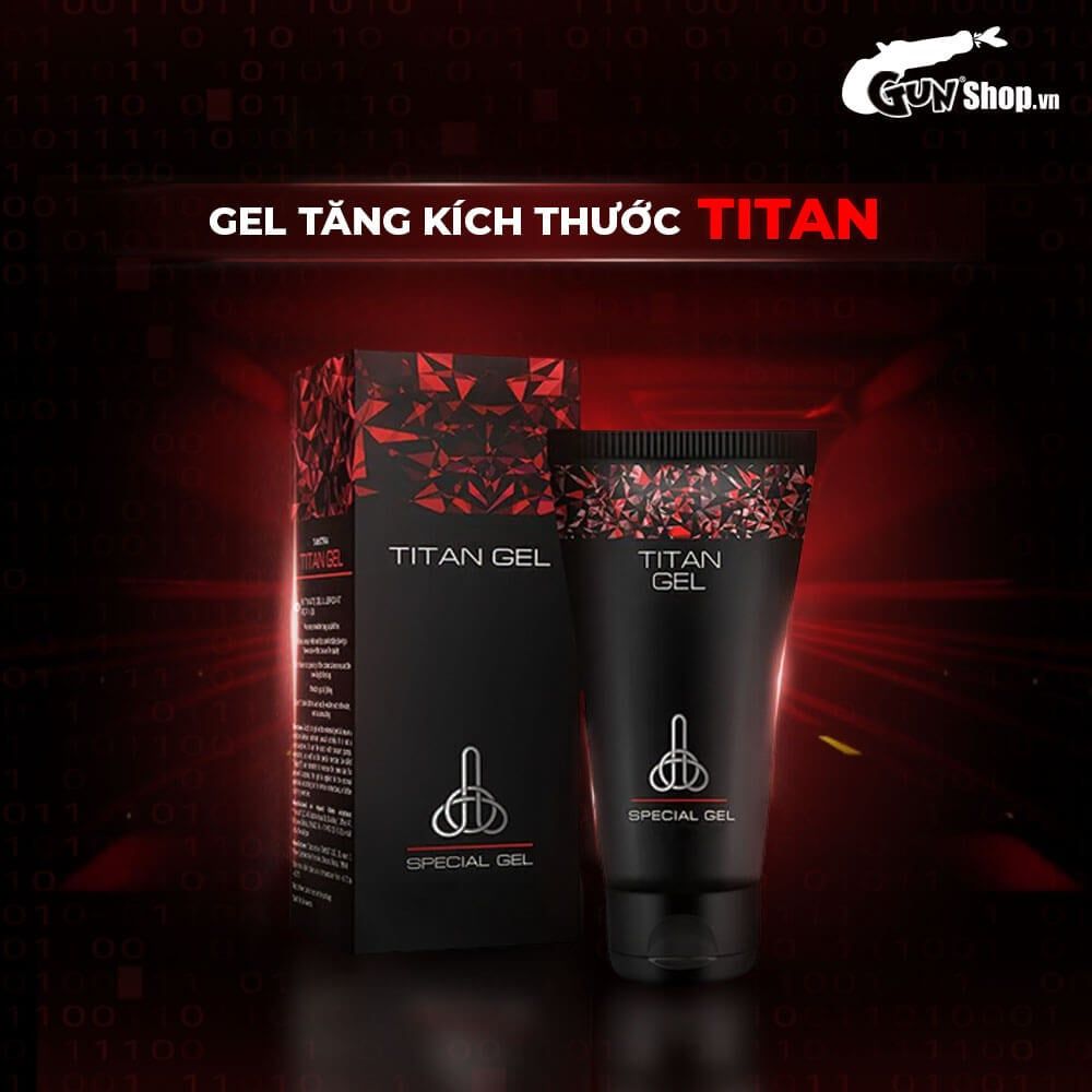 Gel bôi tăng kích thước Titan - Chai 50ml