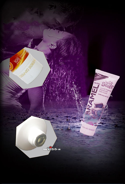 Gel bôi trơn Caramel Salted Vị Mặn Nếm Được Dùng Cho Quan Hệ Miệng