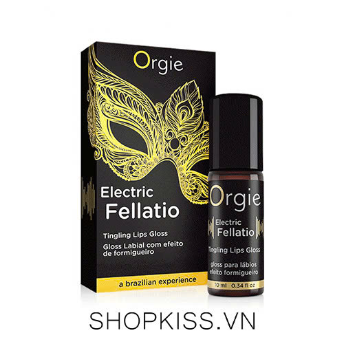 Son bóng Oralsex hiệu ứng rung Orgie Electric Fellatio