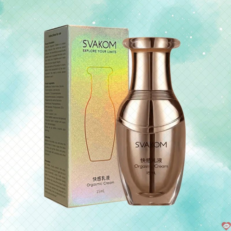 Gel bôi trơn Svakom Orgasmic Cream 15ml kích thích mạnh khoái cảm 