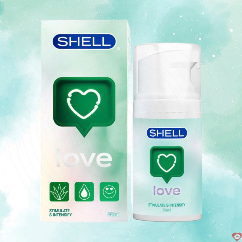 Gel bôi trơn Shell Love Green 50ml – Se khít, tăng khoái cảm nữ 