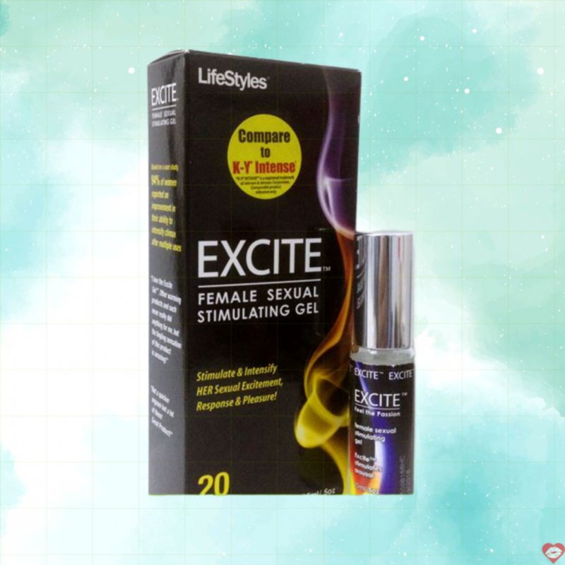 Gel bôi trơn Lifestyles Excite Mỹ tăng khoái cảm mềm mượt không khô rát 