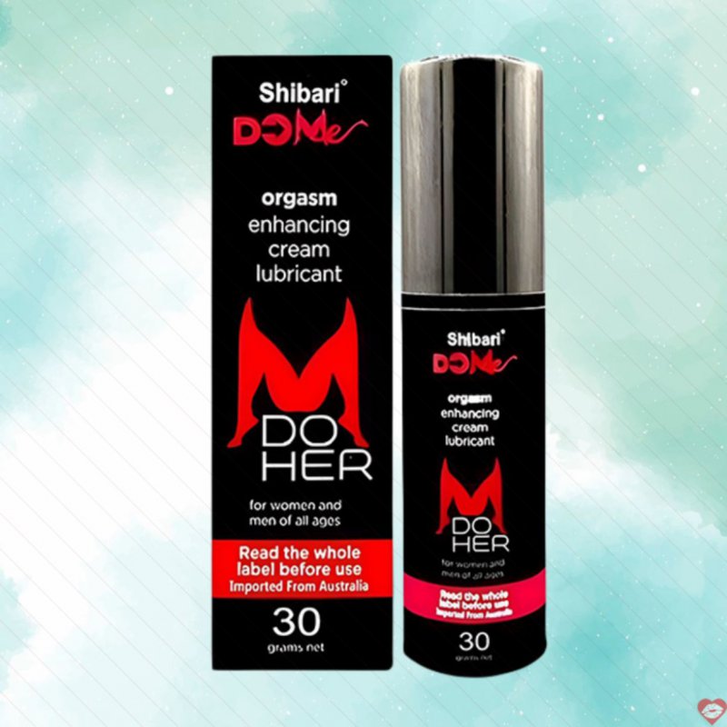 Gel Tăng Khoái Cảm Nữ Shibari Dome 30g Giảm Khô Hạn Bôi Trơn 