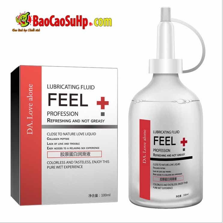 Gel bôi trơn collagen D.A love, kích thích mượt mà, cuộc yêu thăng hoa