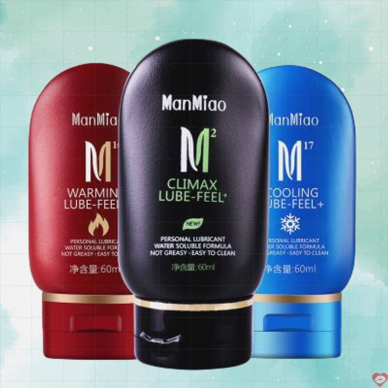 Gel Bôi Trơn ManMiao Clipmax Feel Thảo Dược Mát Lạnh 60ml Tự Nhiên 