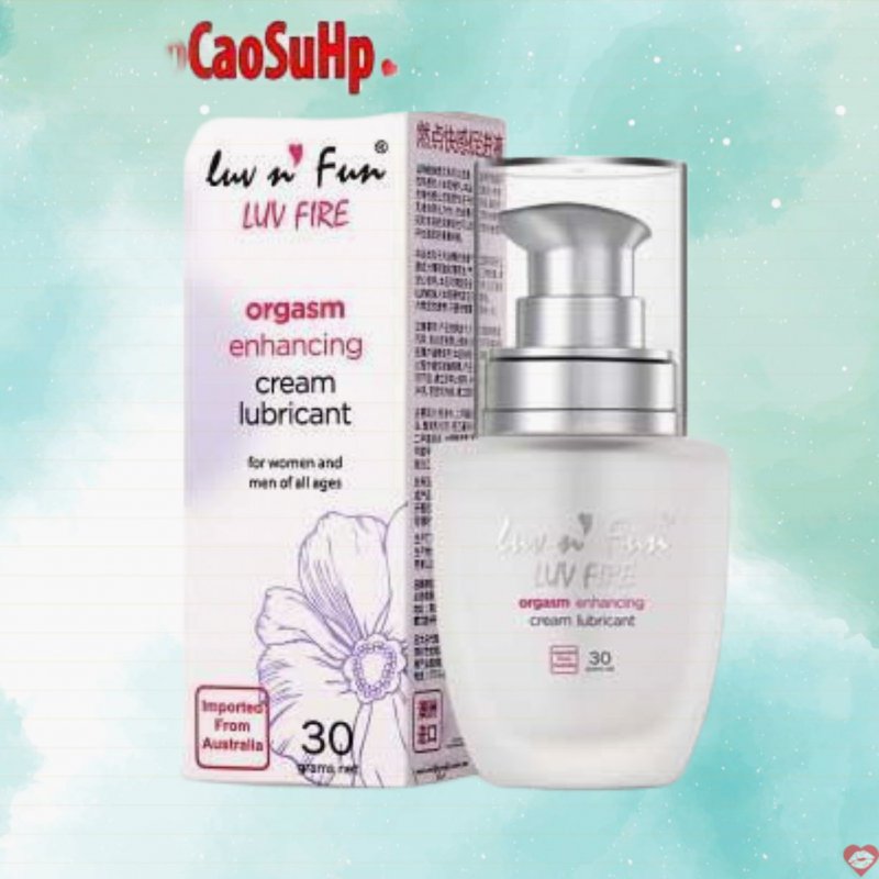 Gel bôi trơn Luvn Fun Fire kích thích bùng cháy cảm xúc quan hệ nóng bỏng 