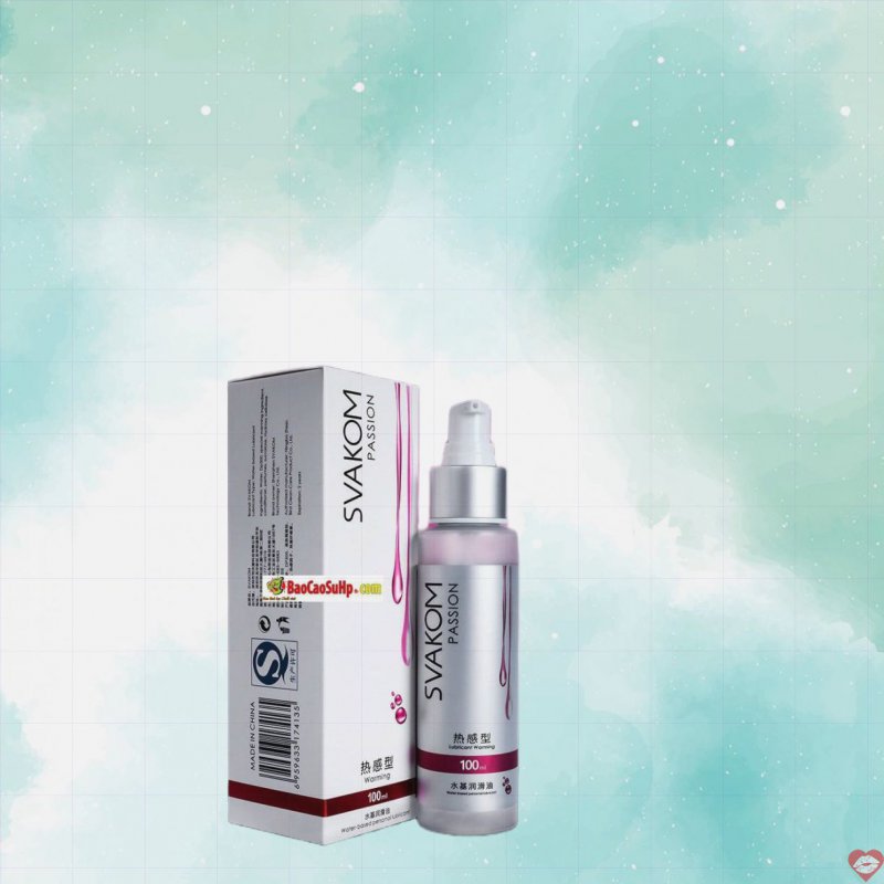 Gel bôi trơn Svakom Warm cao cấp ấm nóng sexy mãnh liệt 60ml 