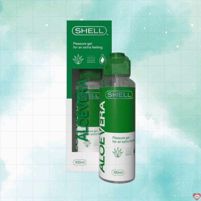 Gel bôi trơn lô hội Shell Aloe Vera 100ml mát dịu dưỡng ẩm nhanh 