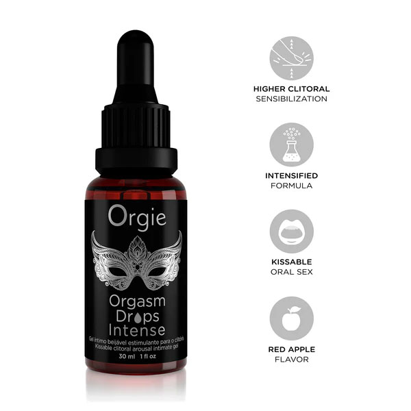 Gel kích thích âm vật Orgie Orgasm Drops Intense – 30ml