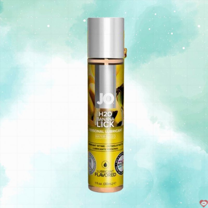 Gel bôi trơn JO H2O hương Cherry Burst Banana Lick thơm ngon 30ml 