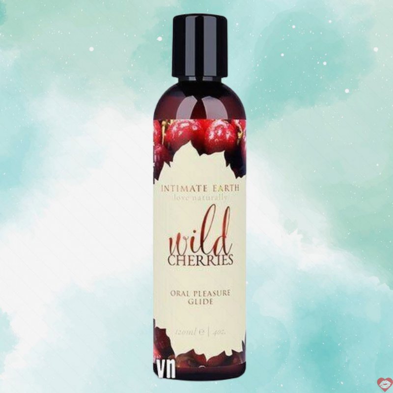 Gel bôi trơn nếm được vị Cherry Intimate Earth 120ml tăng cảm xúc ngay 