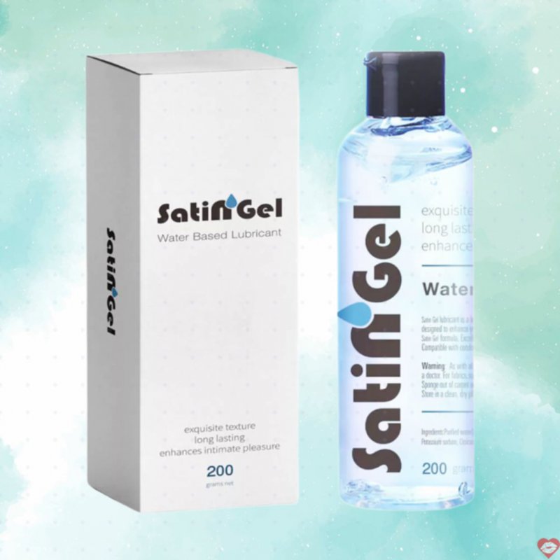 Gel bôi trơn Satin chai 200g bôi trơn mượt, giảm khô rát vùng kín 