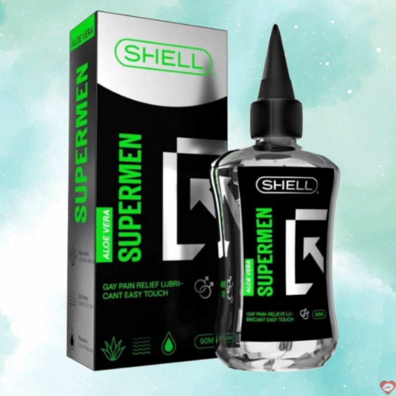 Gel bôi trơn lô hội Shell Supermen 90ml dưỡng ẩm tăng trơn 