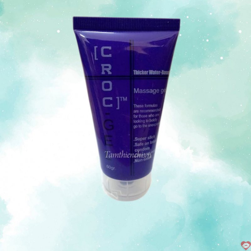 Gel bôi trơn CROC Malaysia chính hãng, tăng khoái cảm tự nhiên 60ml 