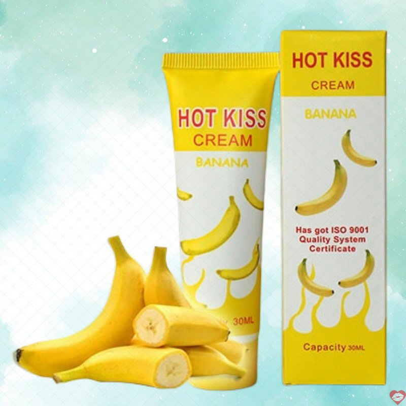 Kem Bôi Trơn HotKiss Hương Chuối Gel 30ml Tăng Khoái Cảm 
