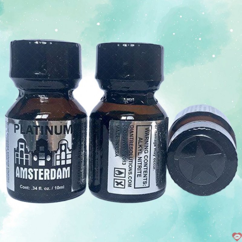 Amsterdam Platinum Poppers 10ml hàng chính hãng Mỹ an toàn hiệu quả 