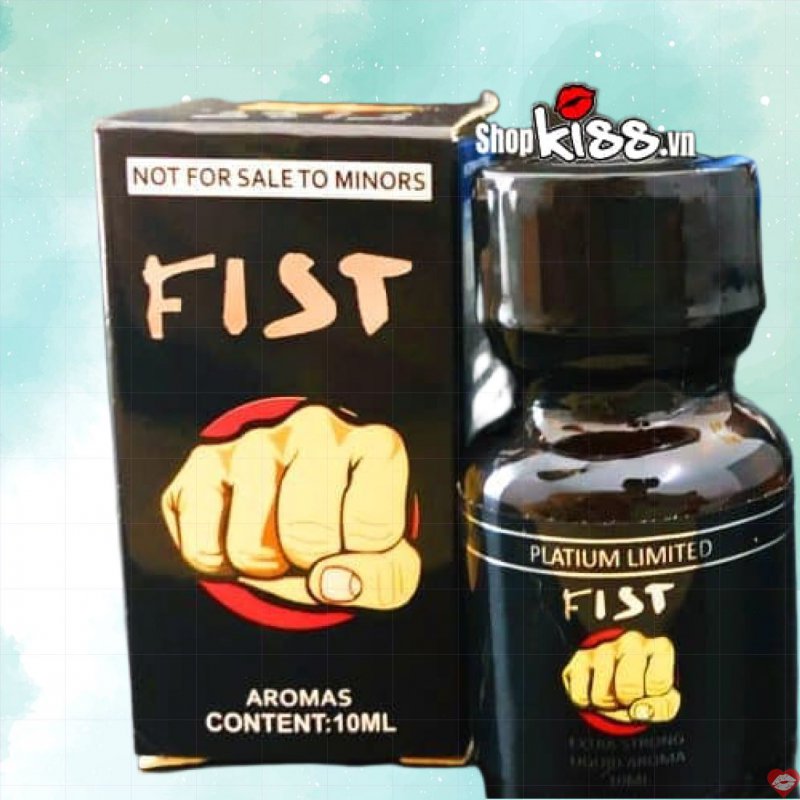 Fist Popper 10ml hàng Mỹ xách tay tăng khoái cảm lâu bền mạnh 